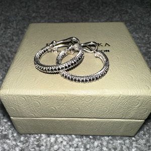 Judith Ripka Hoop Earrings